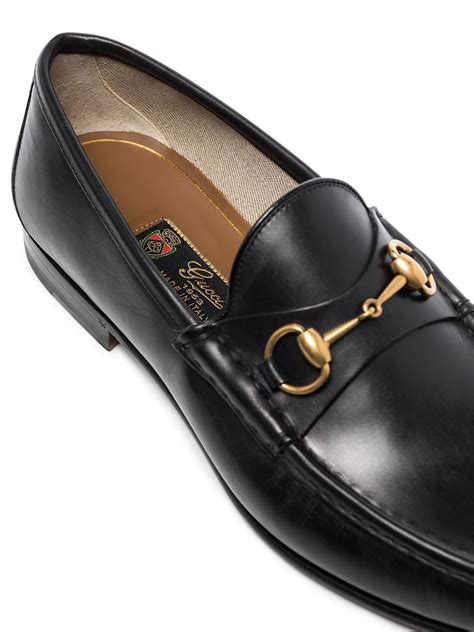 gucci black loafers for men|men's Gucci loafers outlet.